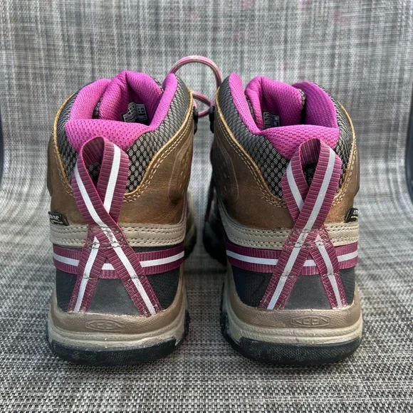 Keen Women's Targhee 3 Leather Waterproof Mid Height Hiking Boots Size 9 - Picture 5 of 7